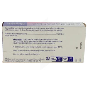 Candazol 300 Mg, Ovule