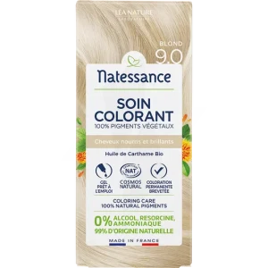 Natessance Soin Colorant Gel 100% Pigments Végétaux Blond 9.0 T/150ml