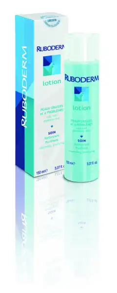 Ruboderm Lotion Nettoyante Purifiante Peau Grasse à Problème 150ml