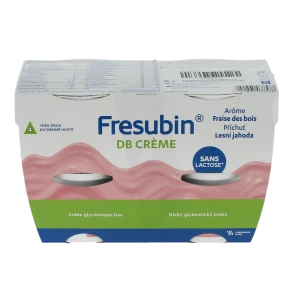 Fresubin Db Crème Nutriment Fraise Des Bois 4pots/200g