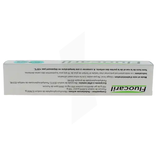 Fluocaril Bi Fluore 250 Mg Menthe, Gel Dentifrice