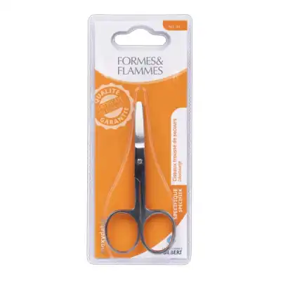 Formes Et Flammes Ciseaux Trousse Bouts Ronds Inox 10cm à VOGÜÉ