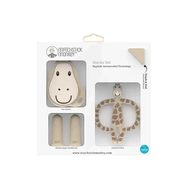 Coffret Cadeau Matchstick Monkey Girafe Beige