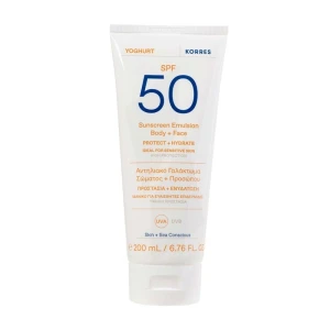 Korres Yaourt Spf50 Crème Visage & Corps T/200ml