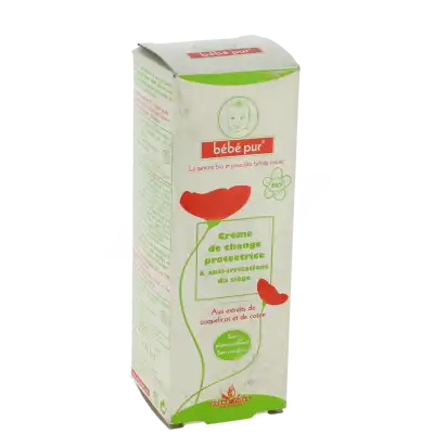 Bébé Pur - Crème De Change Protectrice Bio 75ml à Saint-Cyr-sur-Mer