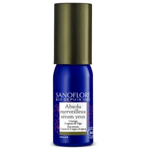 Sanoflore Sérum Regard Absolu Merveilleux Fl Pompe/15ml