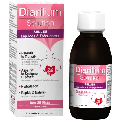 DIARILIUM ENFANT Solution buvable Fl/125ml