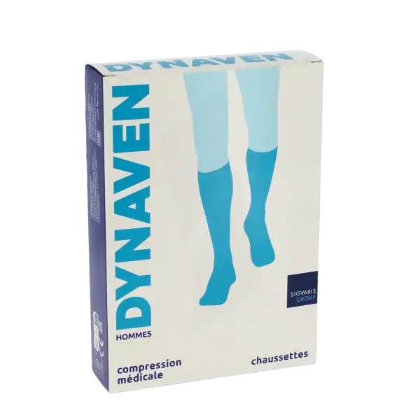 Dynaven Fin Chaussettes  Homme Classe 2 Gris X Large Long