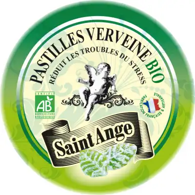 Saint-ange Bio Pastilles Verveine Boite Métal/50g à RUMILLY