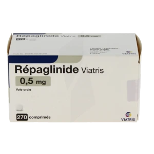 Repaglinide Viatris 0,5 Mg, Comprimé