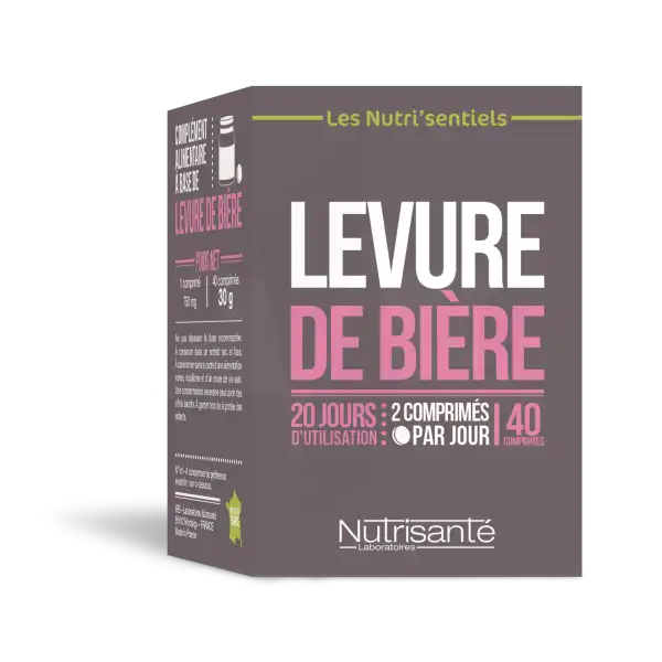 Nutrisanté Nutrisentiels Bio Levure De Bière Gélules B/45