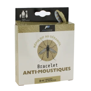 Pharmavoyage Bracelet Anti-moustiques Ivoire