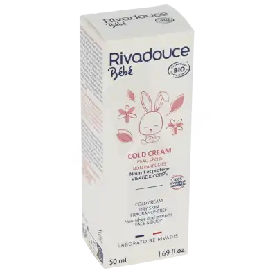 Rivadouce Bébé Bio Crème Cold Cream T/50ml à LEVIGNAC