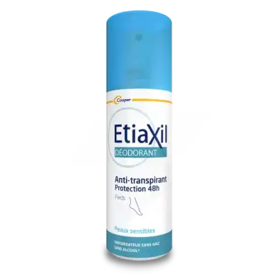 Etiaxil Déodorant Anti-transpirant Protection 48h Pieds Vapo/100ml à Nice