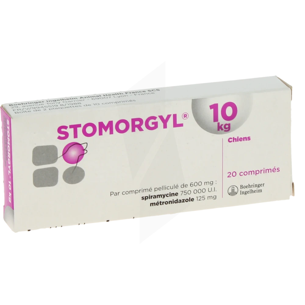 Stomorgyl 10 Kg, Comprimé