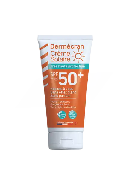 Dermécran® Crème Solaire Très Haute Protection Spf 50+ Tube 50ml