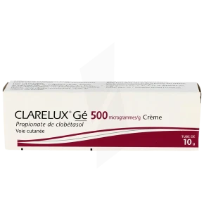 Clarelux 500 Microgrammes/g, Crème