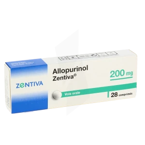 Allopurinol Zentiva 200 Mg, Comprimé