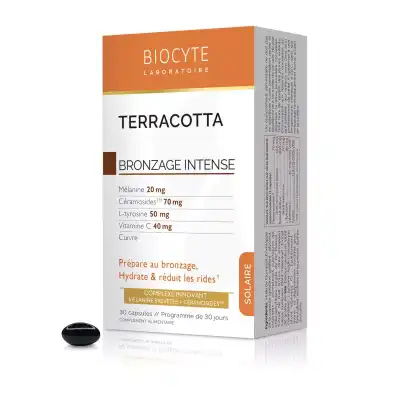 Biocyte Terracotta Bronzage Intense Caps B/30