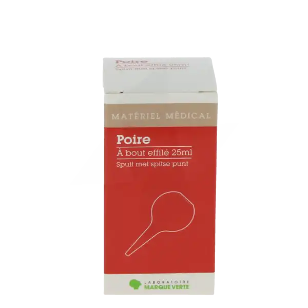 Marque Verte Poire à Bout Effilé 25 Ml