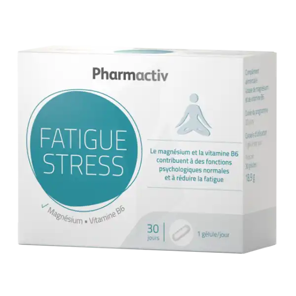 Pharmactiv Gélules Fatigue Stress B/30