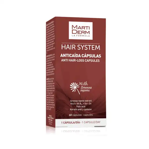 Martiderm Hair System Antichute Gélules B/60