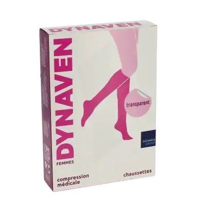Dynaven Transparent Chaussettes  Femme Classe 2 Noir X Large Normal à Lavernose-Lacasse