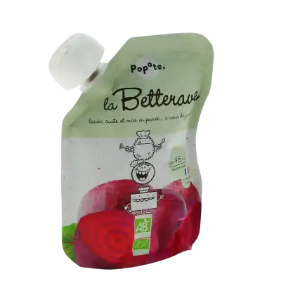 Popote Betterave Bio Gourde De 120 G à MARSEILLE