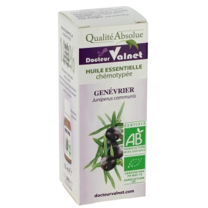 Docteur Valnet Huile Essentielle Bio, Genevrier 10ml