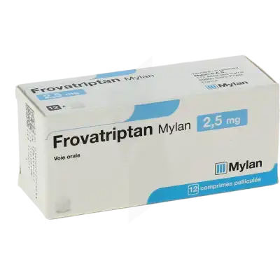 Frovatriptan Viatris 2,5 Mg, Comprimé Pelliculé à SAINT-SAENS