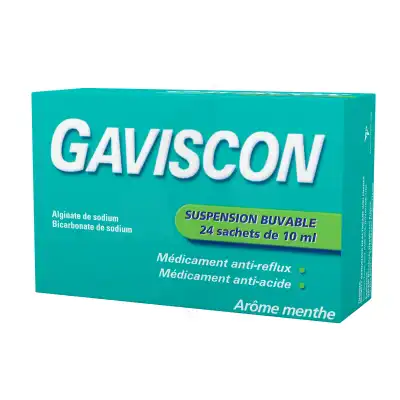 Gaviscon Susp Buv En Sachet 24sach/10ml à Paray-le-Monial