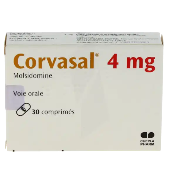 Corvasal 4 Mg, Comprimé