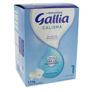 Gallia Calisma 1 Lait En Poudre 2 Sachets/600g