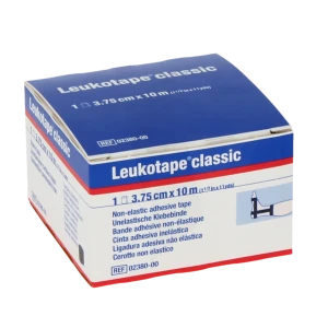 Leukotape Classic Sparadrap - Noir 3,75cmx10m