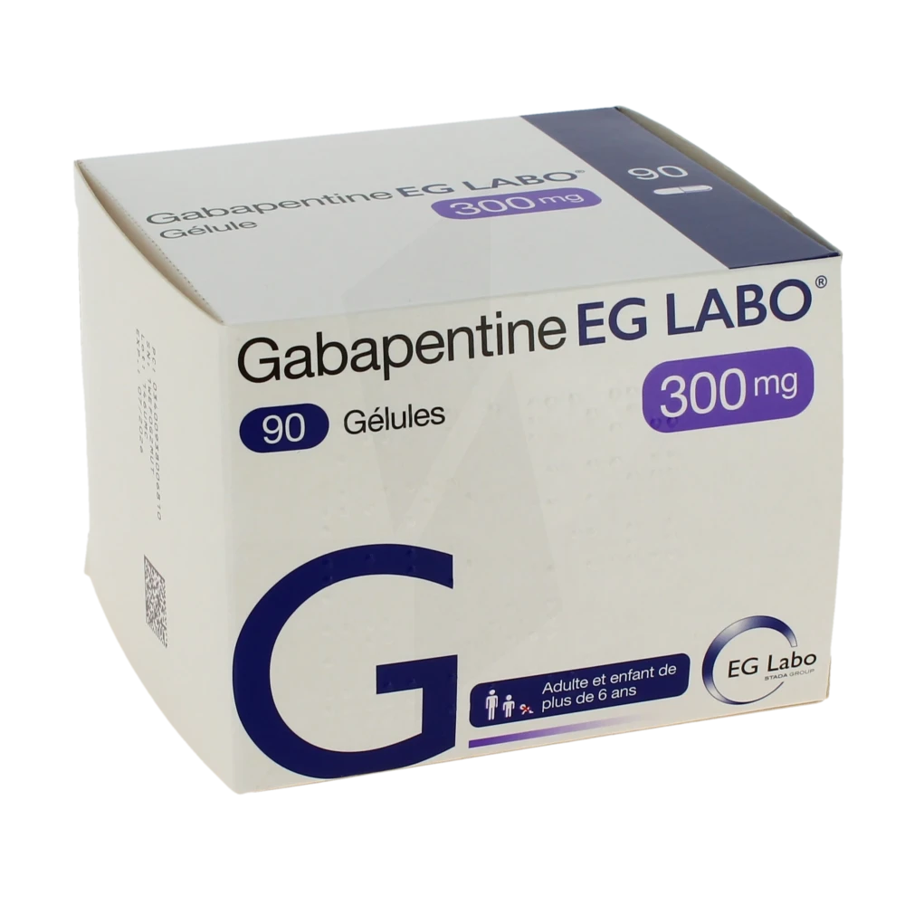 Gabapentine Eg Labo 300 Mg, Gélule