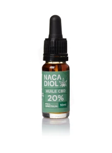 Nacadiol Huile Cbd 20% 10ml