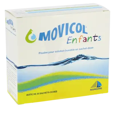 MOVICOL ENFANTS, poudre pour solution buvable en sachet-dose