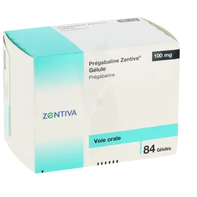 Pregabaline Zentiva 100 Mg, Gélule à Bassens