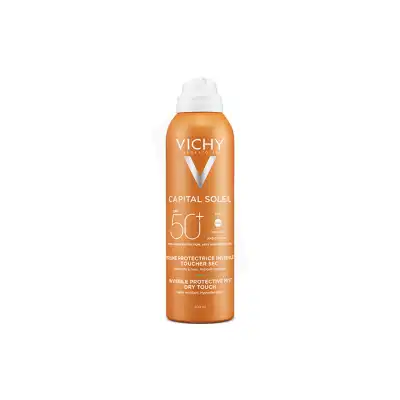 Vichy Idéal Soleil Brume Hydratante Invisible Spf50 Brume Spray/200ml à Mimizan