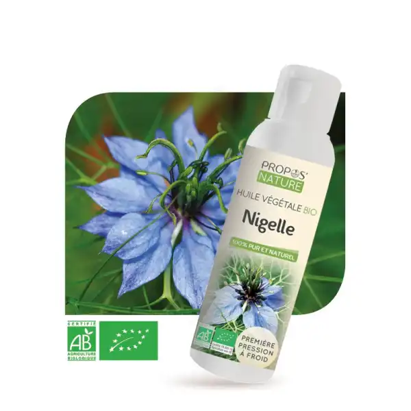 Propos'nature Huile Végétale Nigelle Bio 30ml 