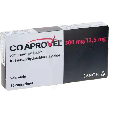 Coaprovel 300 Mg/12,5 Mg, Comprimé Pelliculé à MONTEREAU-FAULT-YONNE