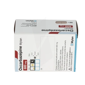 Oxcarbazepine Viatris 600 Mg, Comprimé Pelliculé