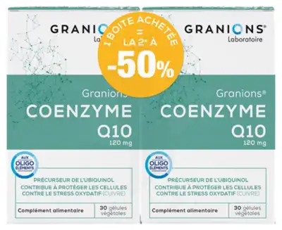 Granions Coenzyme Q10 Gélules 2b/30 à OULLINS