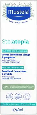 Mustela Stelatopia Crème émolliente Visage Et Paupières à L’oléodistillat De Tournesol Bio 40ml à STRASBOURG