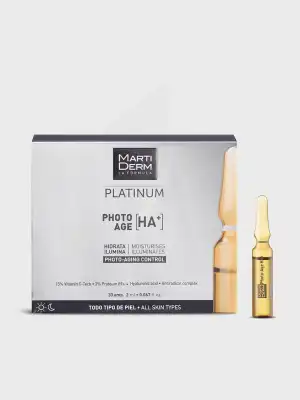 Martiderm Platinum Photo-âge Ha+ Solution 30 Ampoules/2ml à SAINT-PRIEST