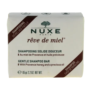 Nuxe Reve De Miel Shampoing Solide Douceur Boîte De 65 G