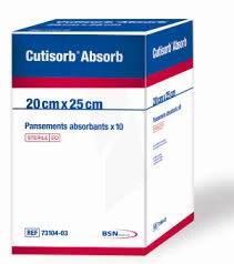 Cutisorb Absorb, 10 Cm X 10 Cm (ref. 73104-00000), Bt 10