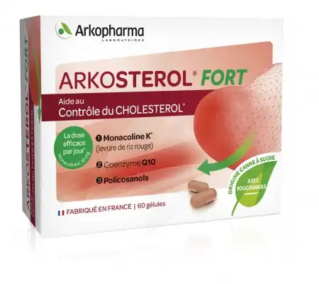 Arkosterol Fort Gélules Aide Au Contrôle Du Cholestérol B/60