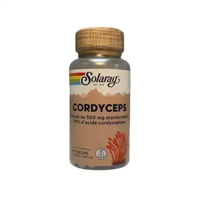 Solaray Cordyceps 500mg Capsules Végétales B/60 à Libourne