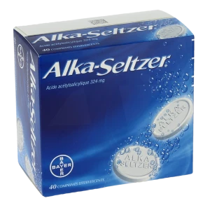 Alka Seltzer 324 Mg, Comprimé Effervescent